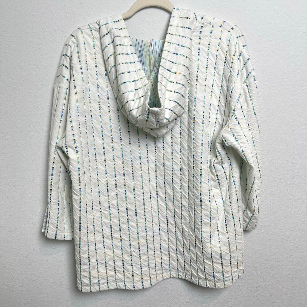 Isaac Mizrahi Live! Novelty Knit Relaxed Fit 3/4-Sleeve Pullover - Picture 5 of 14